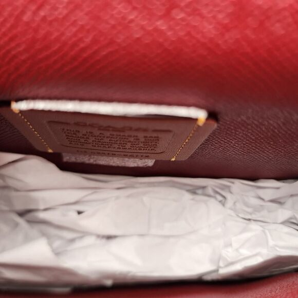 NWT Coach CZ772 Mollie Tote Bag 25 In Signature Canvas With Cherry Print - Picture 6 of 7